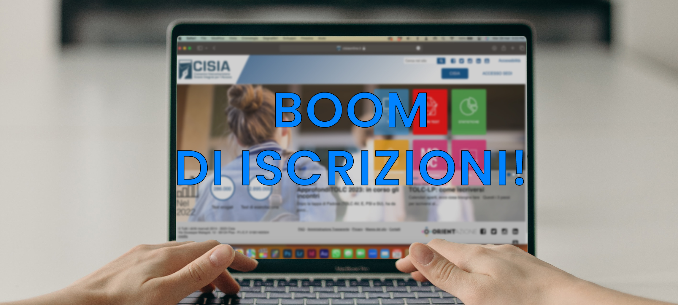 TOLC 2023 - BOOM DI ISCRIZIONI!