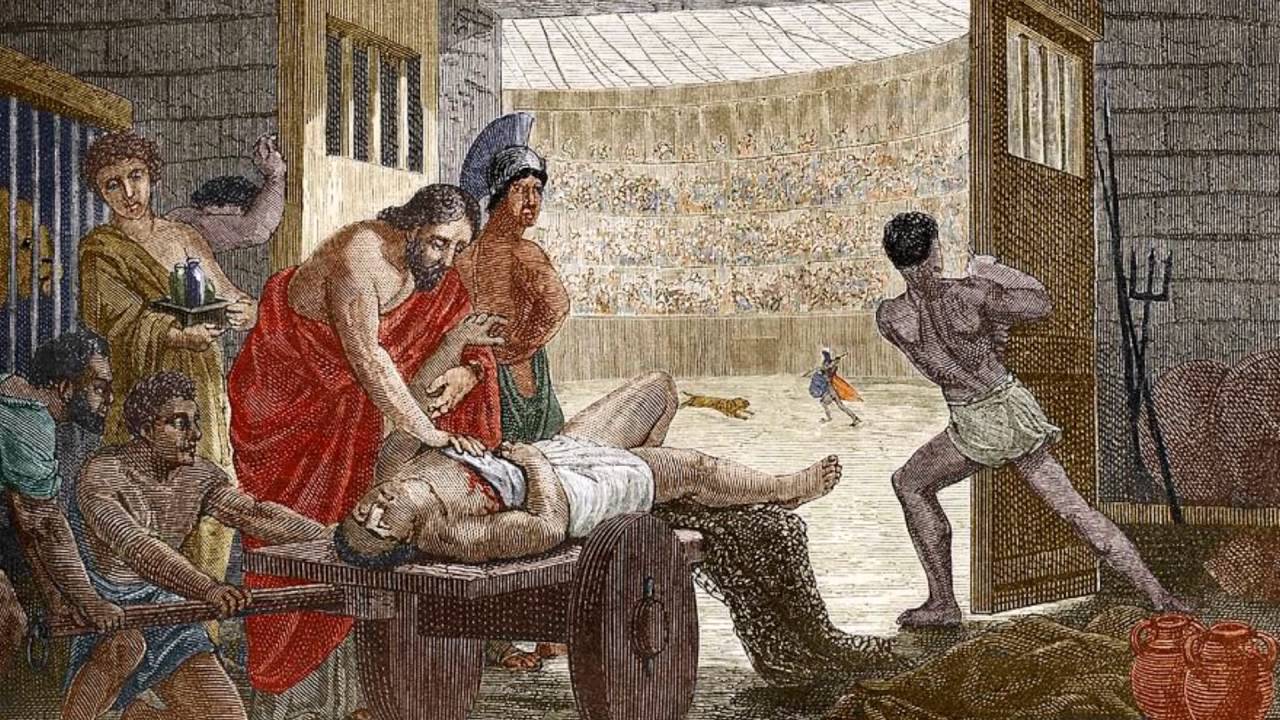 ARCÀGHATUS - IL PRIMO MEDICO DELL'ANTICA ROMA